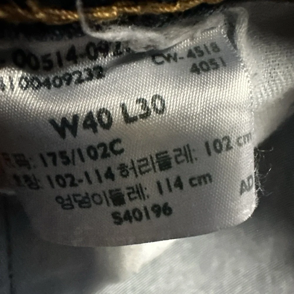 Levis pre owned 40x30